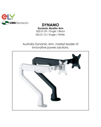 Dynamic Monitor Arm | White