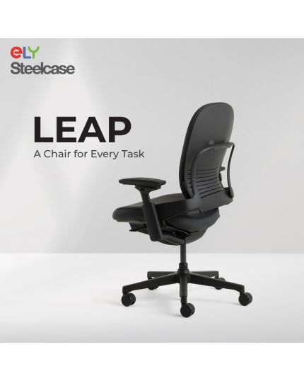 Steelcase Leap Ergonomic Office Chair |W/O Headrest | Fabric 