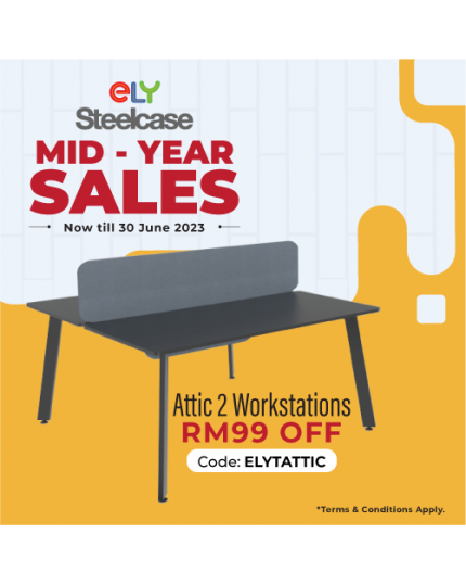 ATTIC WORKSTATION | 1500mm x 750mm | BLACK