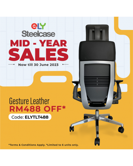 Steelcase Gesture Office Chair | Leather 