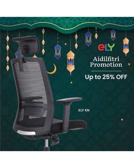 KN | Nylon Base Office Chair | Headrest