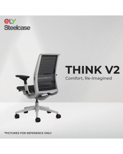 Steelcase Think V2 | Without Headrest | Ebony