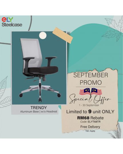 Trendy | Aluminum Base Office Chair