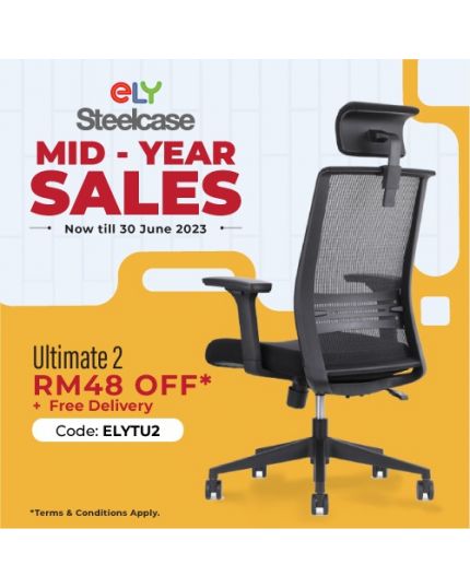 Ultimate 2 | Nylon Base Office Chair | Headrest