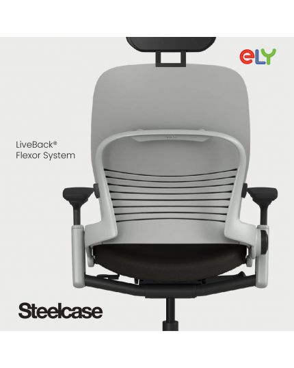 Steelcase Leap | Leather | Headrest