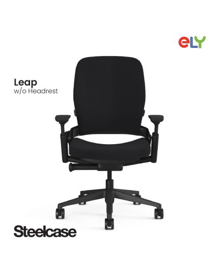 Steelcase Leap Ergonomic Office Chair |W/O Headrest | Fabric