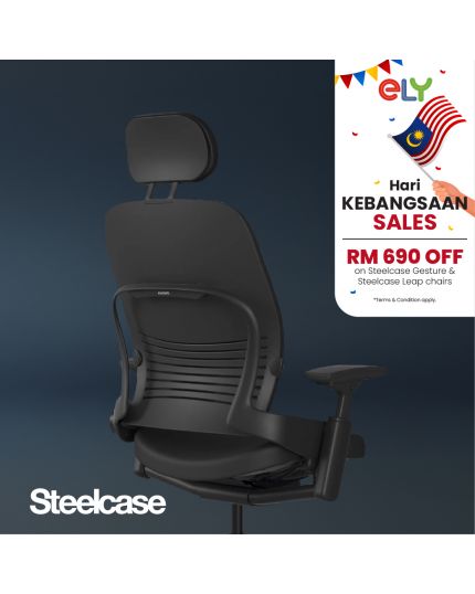 Steelcase Leap | Fabric | Headrest