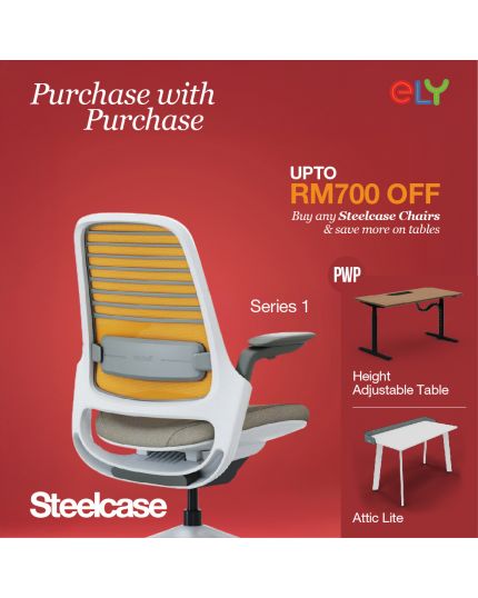 Steelcase Series 1 Office Chair | w/o Headrest