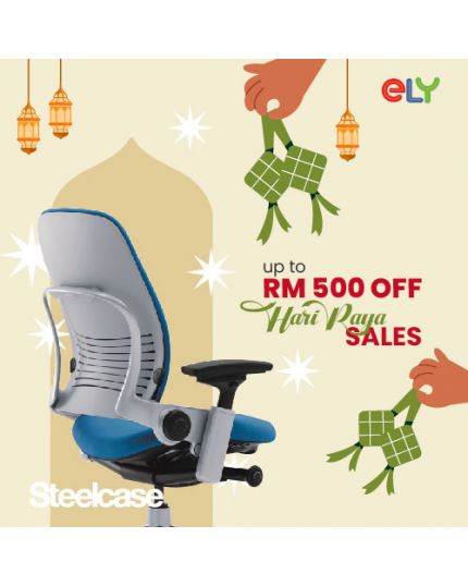 Steelcase Leap Ergonomic Office Chair |W/O Headrest | Fabric 