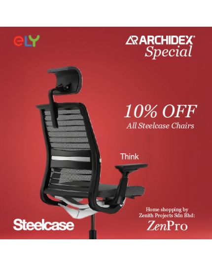 Steelcase Think V2 | With Headrest