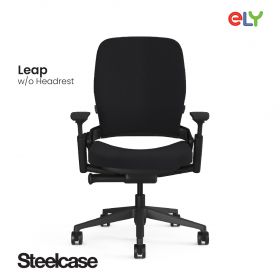 Steelcase Leap Ergonomic Office Chair |W/O Headrest | Fabric 