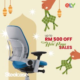 Steelcase Leap Ergonomic Office Chair |W/O Headrest | Fabric 