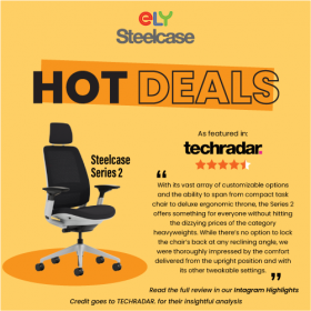 Steelcase Series 2 Office Chair | Headrest | Black