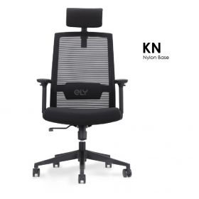 KN | Nylon Base Office Chair | Headrest