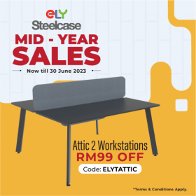 ATTIC WORKSTATION | 1500mm x 750mm | BLACK