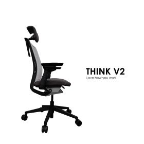 Steelcase Think V2 l With Headrest | Charcoal