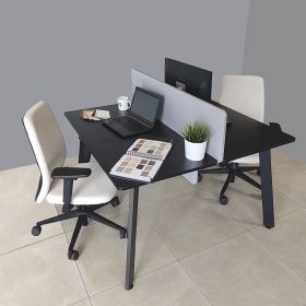 VALUE PACK ( Attic 2 Office Table | 1200mm x 600mm | Black + KN Chair )
