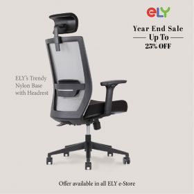 Trendy | Nylon Base Office Chair | Headrest